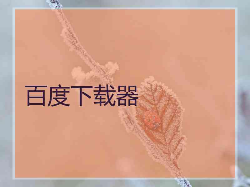 百度下载器