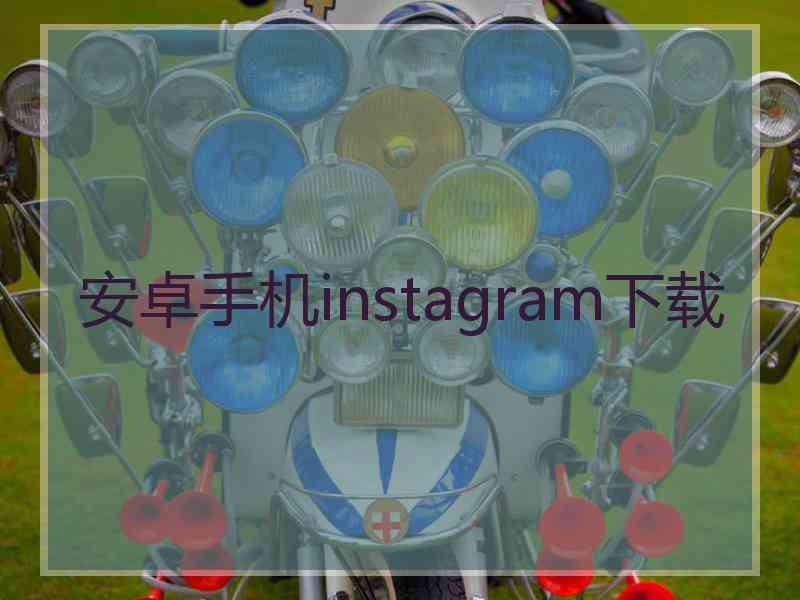 安卓手机instagram下载