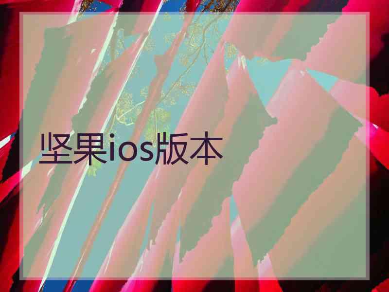 坚果ios版本