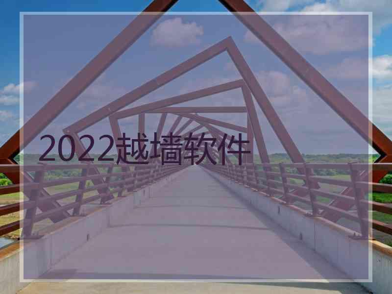 2022越墙软件