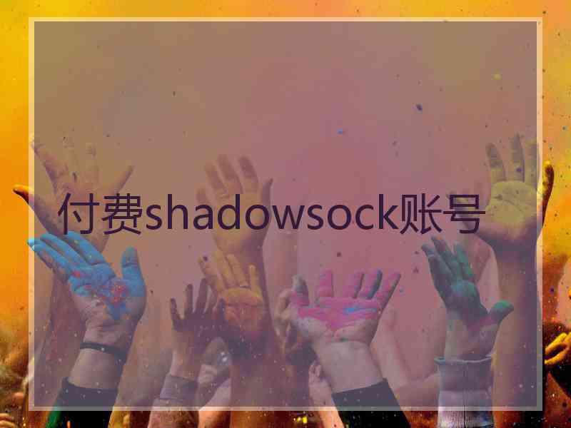 付费shadowsock账号