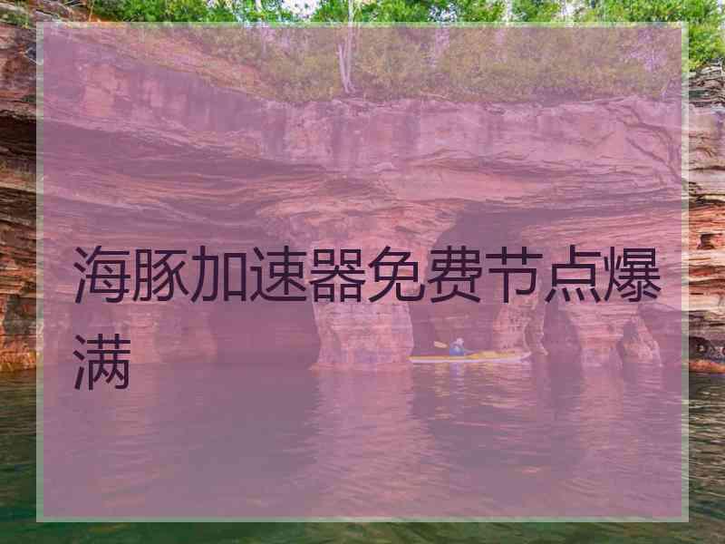海豚加速器免费节点爆满