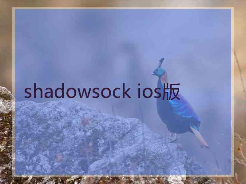 shadowsock ios版