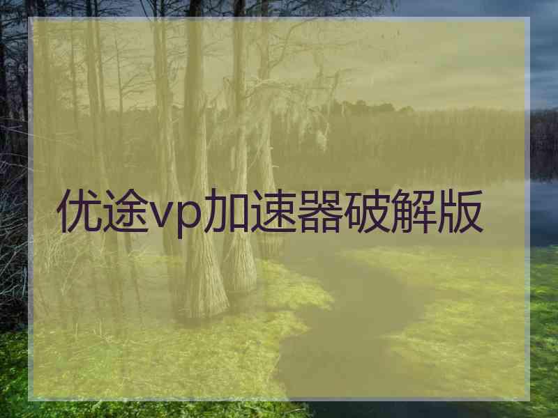 优途vp加速器破解版