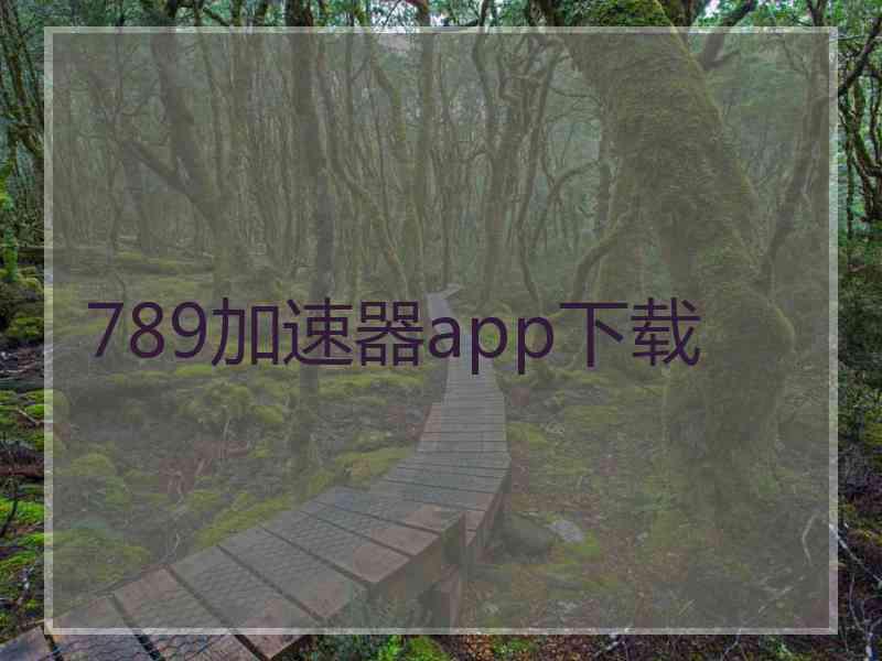 789加速器app下载