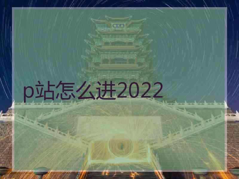 p站怎么进2022