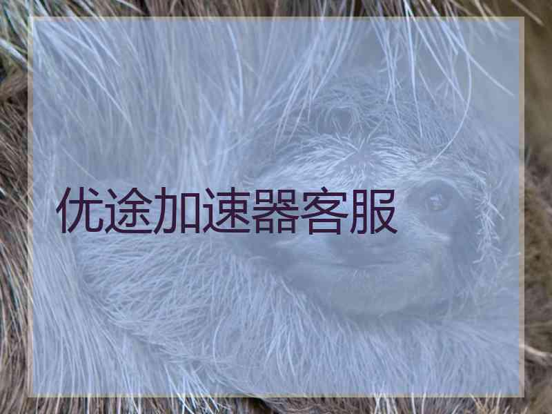 优途加速器客服