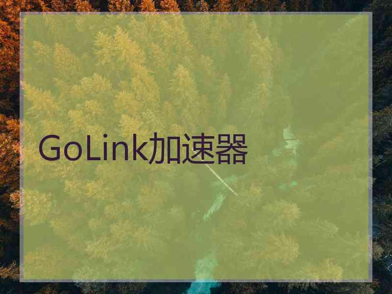 GoLink加速器