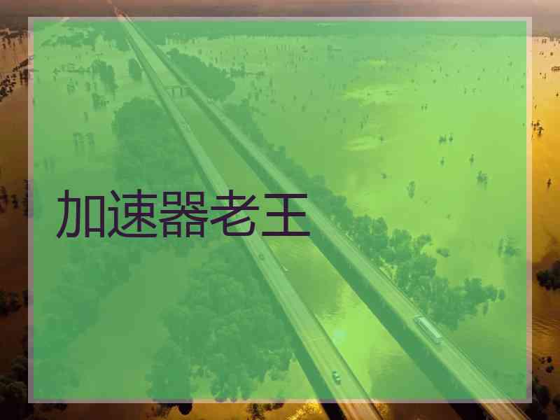 加速器老王