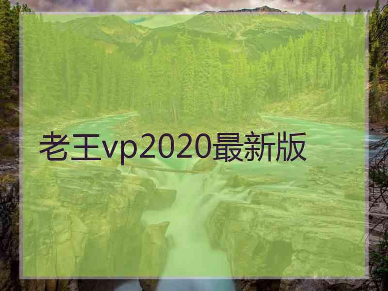 老王vp2020最新版