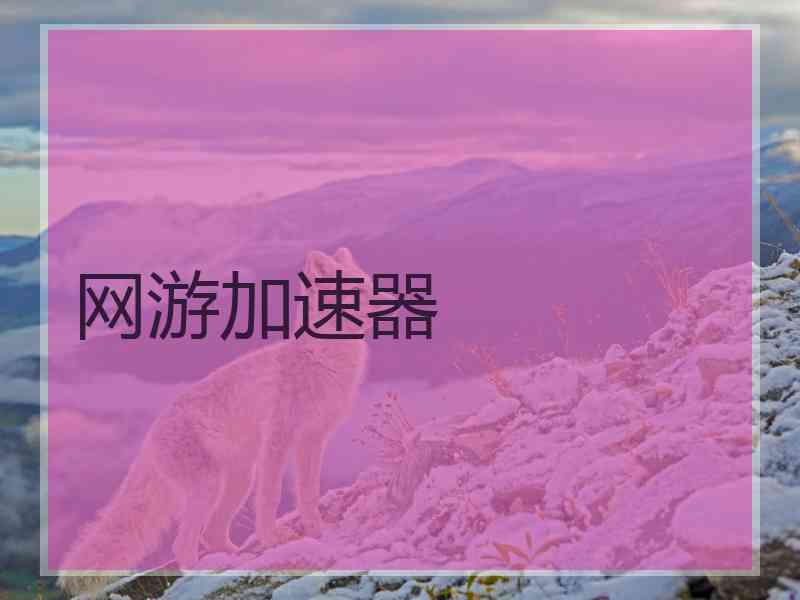 网游加速器